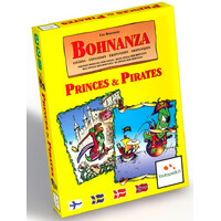 Bohnanza Princes and Pirates Kortspil Dansk  2 stk. Fritstående Bohnanza-spil